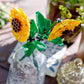 LEGO Sunflowers Building Toy for Kids, Girls and Boys Ages 8+ - Artificial Sunflowers for Home Decor and Display - Birthday Gift Idea for Lovers