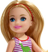 Barbie Club Chelsea Doll, 6-inch Blonde Wearing Dinosaur-Themed Look with Removable Skirt, for 3 to 7 Year Olds