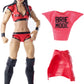 WWE Brie Bella Elite Collection Deluxe Action Figure with Realistic Facial Detailing, Iconic Ring Gear & Accessories