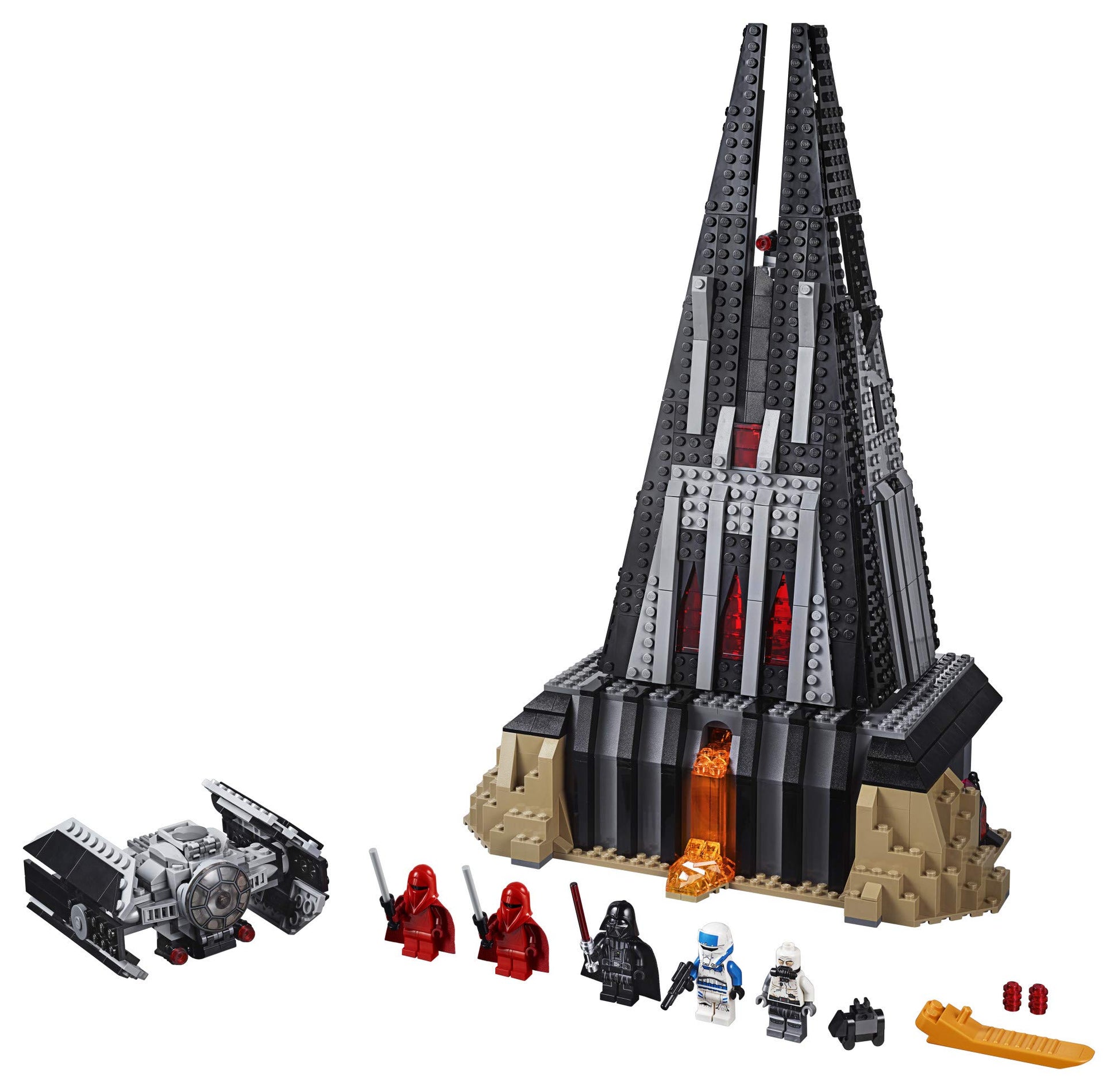 LEGO Star Wars Darth Vader's Castle 75251 Building Kit Includes TIE Fighter, Darth Vader Minifigures, Bacta Tank and More (1,060 Pieces) - (Amazon
