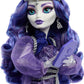 Monster High Spectra Vondergeist Doll with Pet Ferret Rhuen and Accessories Like Backpack, Tablet, Snacks and More