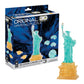 Statue of Liberty Crystal 3D Puzzle Deluxe, 78-Piece Brain Teaser, Ages 12+