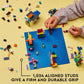 LEGO Classic Blue Baseplate 11025 Building Toy Set for Preschool Kids, Boys, and Girls Ages 4+ (1 Pieces)
