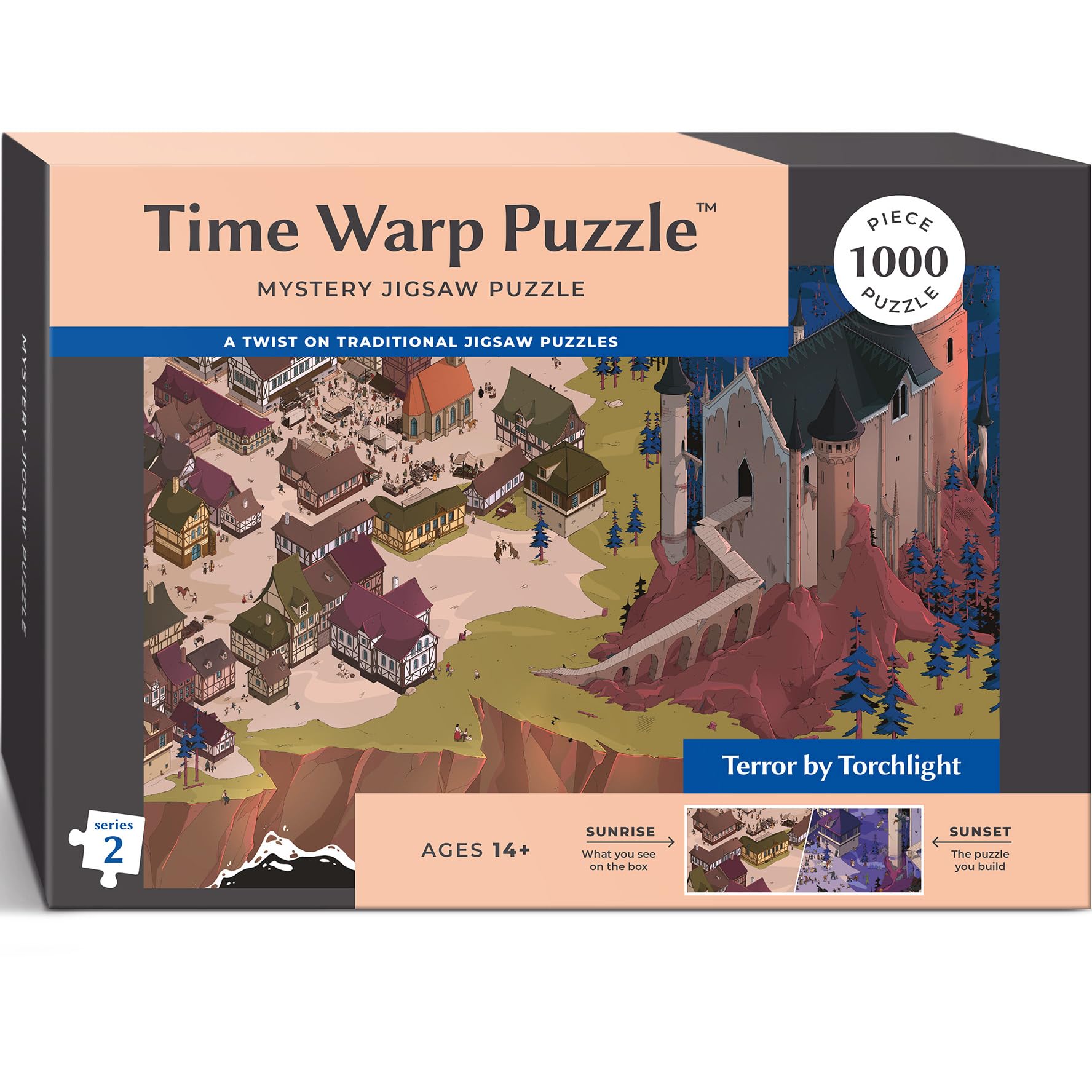 Time Warp Puzzle Terror by Torchlight 1000 Piece Jigsaw Puzzle for Adults