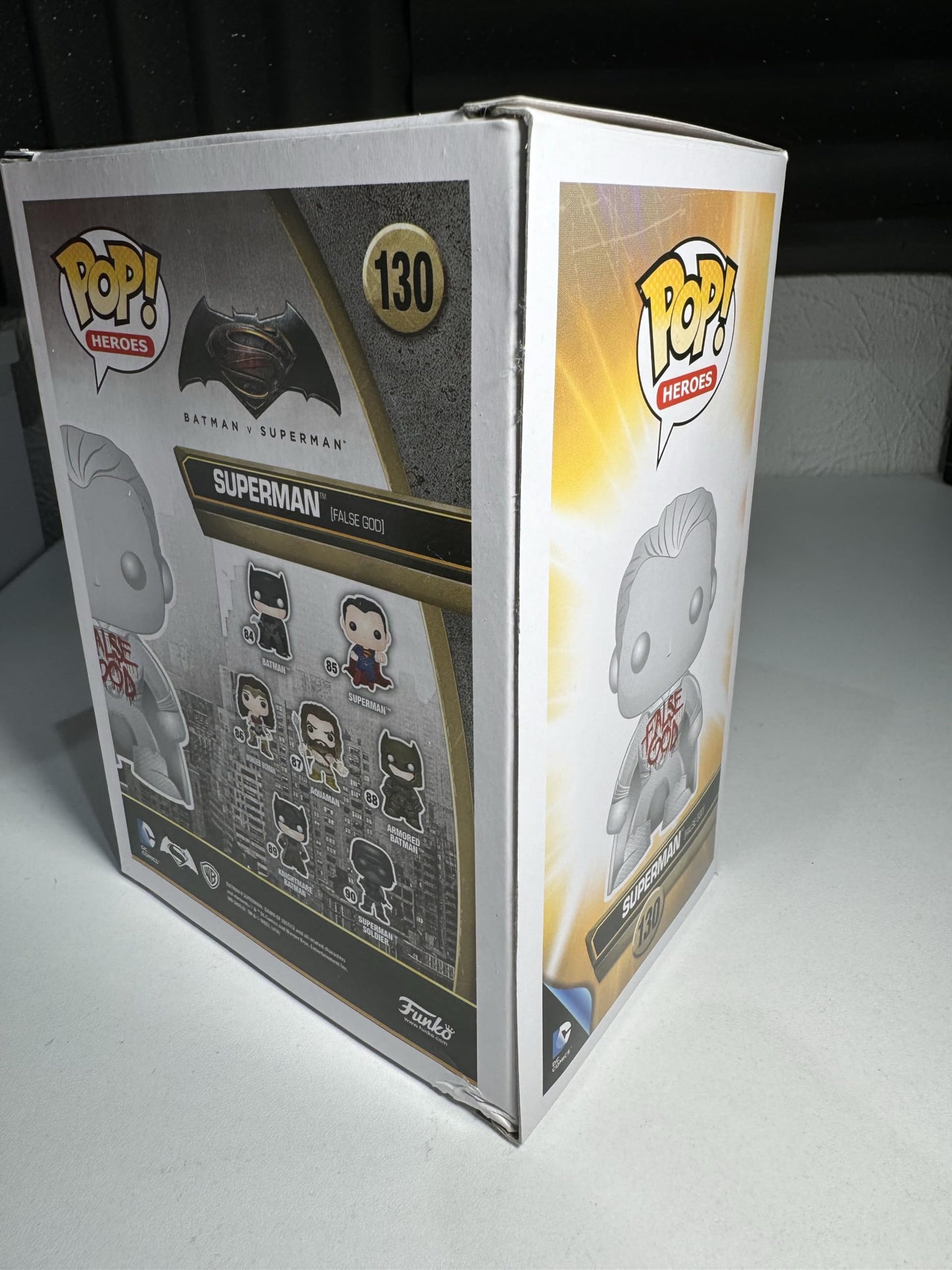 Funko Pop Heroes: Superman False God 2016 SDCC Exclusive Vinyl Figure