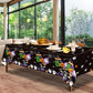 Yavxzvbw 3Pcs Happy Boo Day Decorations Happy Boo Day Tablecloth for Halloween Birthday Party Decorations Halloween Tablecloth for Boo Birthday Party