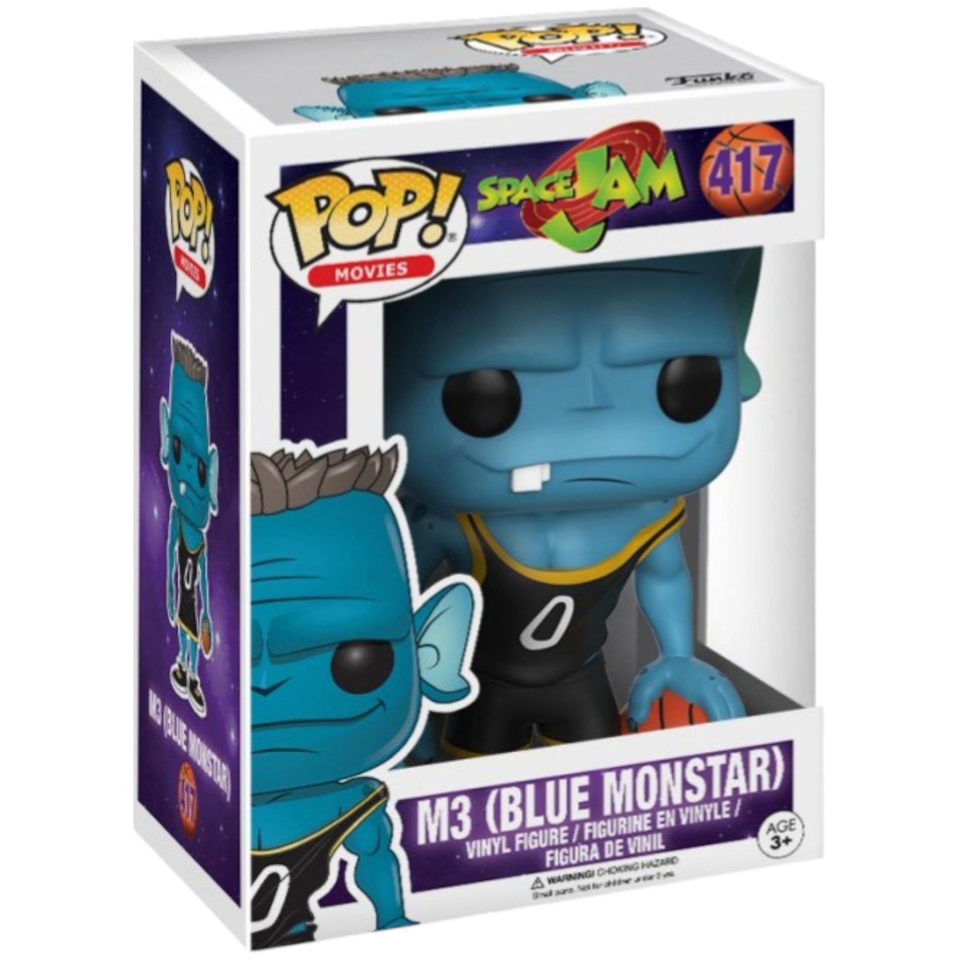 Funko POP Movies Space Jam M3 (Blue Monstar) Action Figure