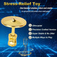 Metal Gyroscope, Champagne Gold, Medium Size