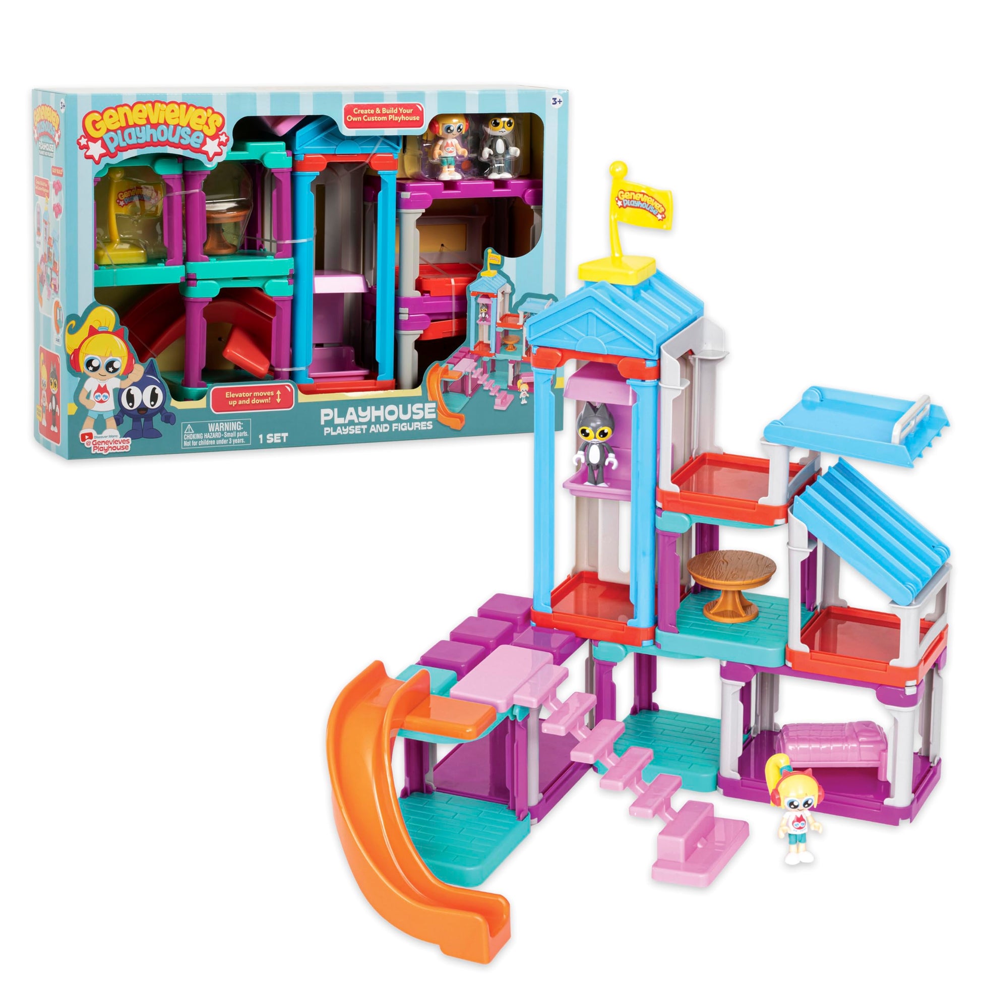 Genevieve's Playhouse Playset, YouTube Learning Channel, Educational Content, Official Genevieve's Playhouse Merch