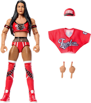 Mattel WWE Elite Action Figure & Accessories, Series #123 Set, 6-inch Collectible Nikki Bella with 25 Articulation Points & Swappable Hands