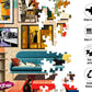 Springbok Mid-Century Cats 1000 Piece Jigsaw Puzzle for Adults