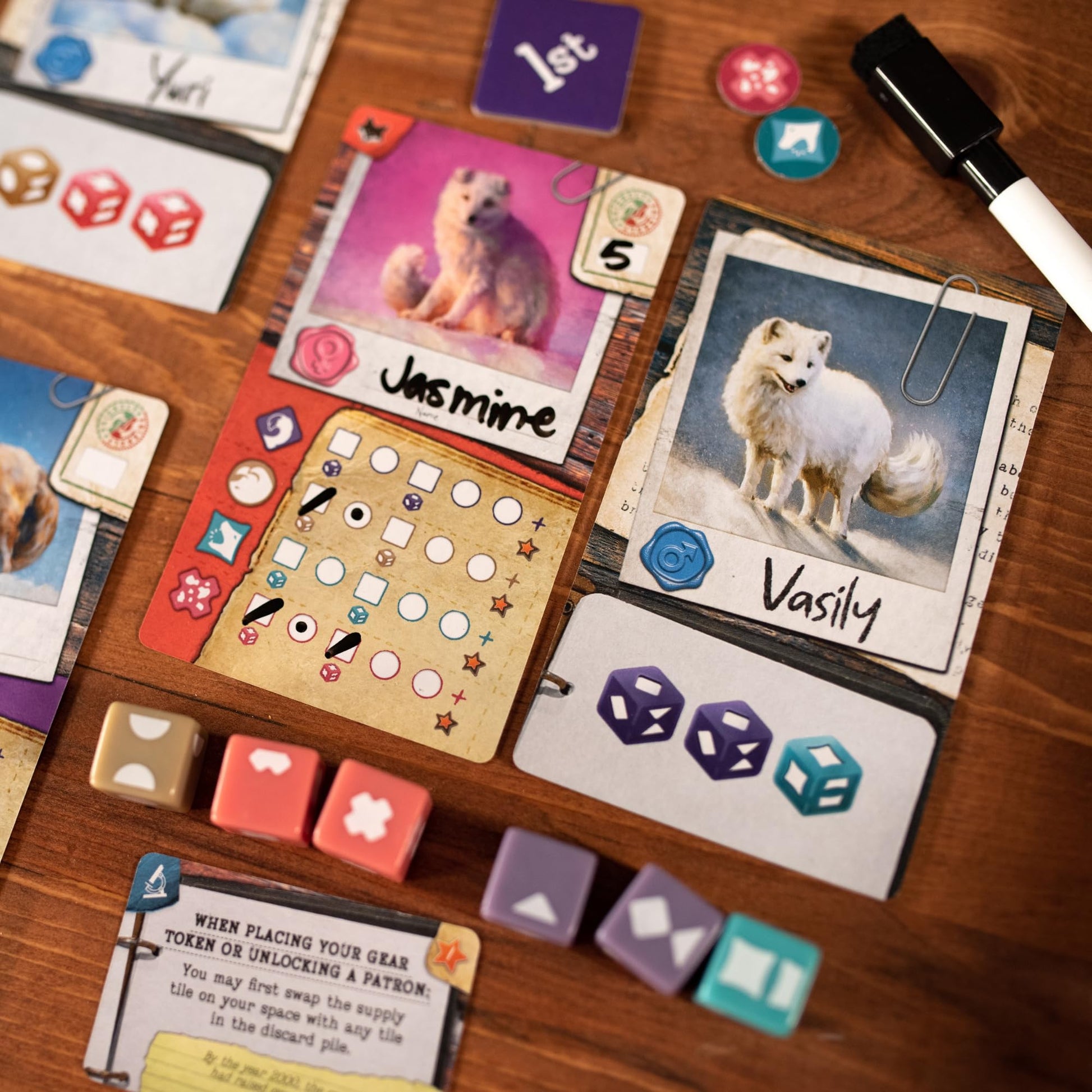 The Fox Experiment Board Game - Breed and Evolve Your Foxes! Strategy Game, Fun Family Game for Kids and Adults, Ages 10+, 1-4 Players, 60 Minute