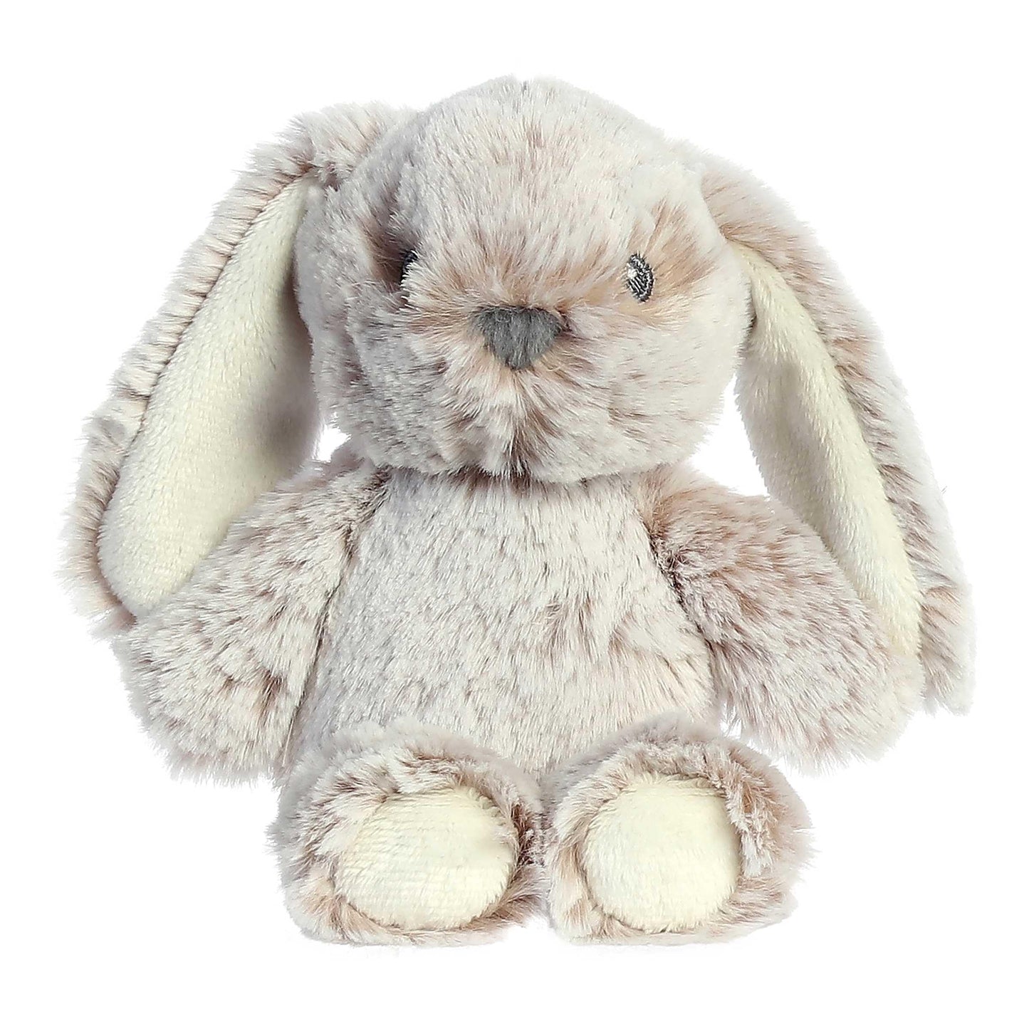 Aurora® Playful Cuddlers Rattle™ Bree Baby Stuffed Animal - Sensory Delight - Interactive Fun - Brown 6.5 Inches