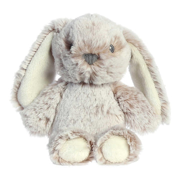 Aurora® Playful Cuddlers Rattle™ Bree Baby Stuffed Animal - Sensory Delight - Interactive Fun - Brown 6.5 Inches