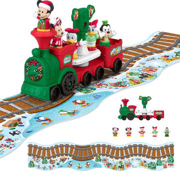Fisher-Price Little People Disney Jr Musical Christmas Train Toy