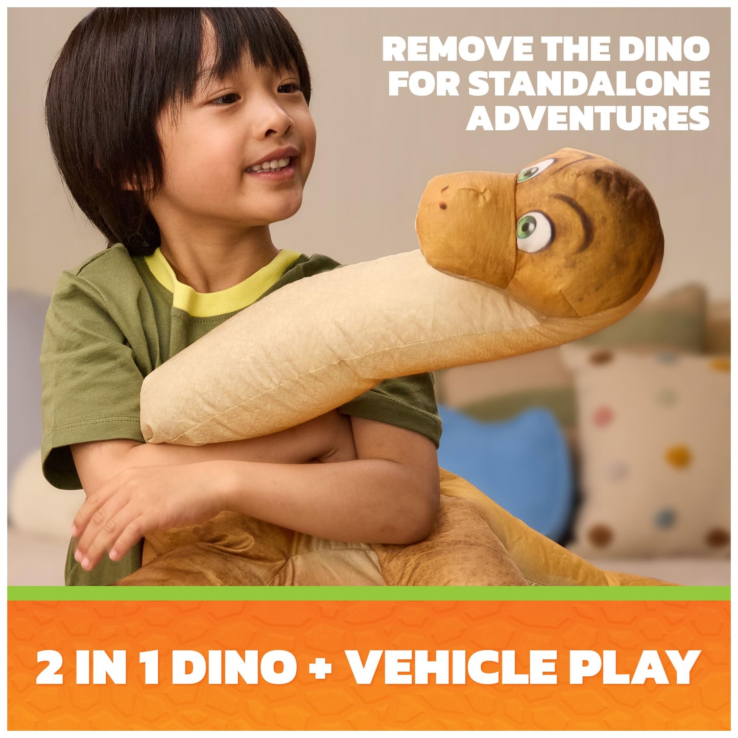 PAW Patrol: The Dino Movie Megasaurus Dino Vehicle with Inflatable Toy