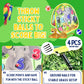 Grip Kids 2-in-1 Dinosaur & Animal Bean Bag Toss Game - Double-Sided 27" Target Board with 6 Bean Bags - Outdoor & Indoor Toy for Toddlers & Kids Ages