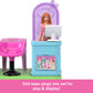 Barbie Mini BarbieLand Collectible Hair Salon Playset with 1.5-Inch Doll, Style Station with Mirror, Shampoo Area and Reception Desk for Storytelling