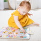 Melissa & Doug Princess Castle Wooden Latches Board Sensory Activity Toy