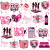 Popular Girl Birthday Party Set Pink High School Queen Theme Burn Book Popular Girl Birthday Decorations Pink Party Decorations Hot Pink Girls Hanging
