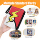 Card Binder 4 Pocket, Trading Card Binder With 50 Removable Sleeves, Portable Card Collection Binder for Standard Cards