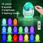 MTDYHY Paint Your Own Glowing Dragon Egg Night Light with Digital Clock Alarm Clock/Bluetooth Speaker, 12 Colors Painting Art & Crafts Kit Supplies