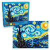 Pix Brix Pixel Art Kit Puzzle Bricks Starry Night Pixel Puzzle, 2,408 Piece