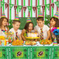 Dvaorc 4 Pack Football Table Covers - 51x86 Inch Football Tablecloths - Birthday Party Theme