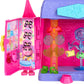 Mattel DreamWorks Trolls Fun Fair Surprise Fairtastic Fashion Boutique Playset with Queen Poppy Small Doll & 25 Accessories