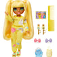 Rainbow High Jr High PJ Party - Sunny, Yellow 9" Posable Blonde Fashion Doll with Soft Onesie, Slippers, Fun Play Accessories, Great Toy Gift for