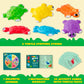 JOYIN Turtle Balance Stepping Stones, 6 Pcs Kids Turtle Jumping Stones Steps Stones Up to 265 Ibs, Kids Obstacle Course Coordination Game Toys