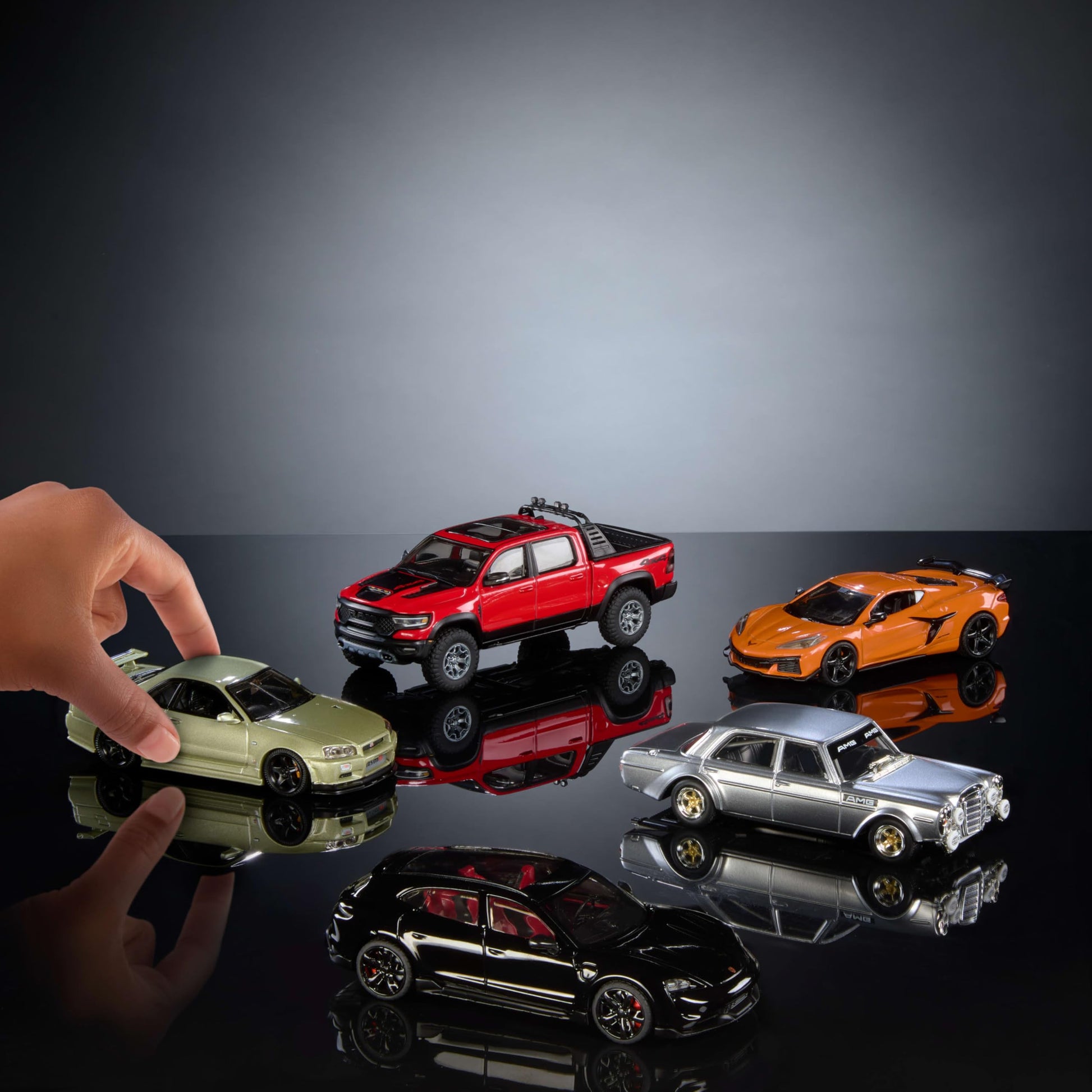 Hot Wheels Premium 1:43rd Scale Vehicle, Officially Licensed Replicas for Adult Collectors, Real Riders Tires, Metal/Metal Body & Chassis