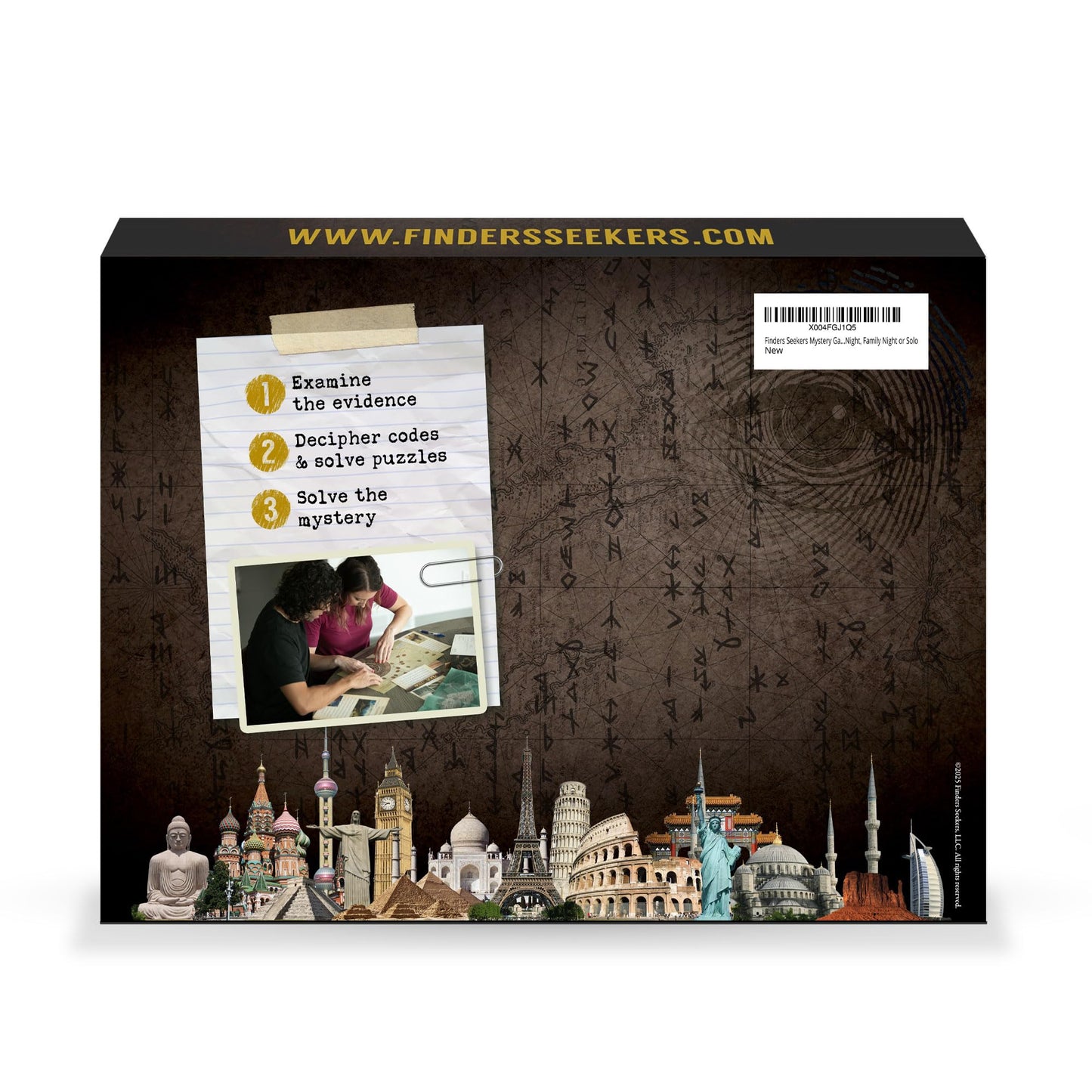 Finders Seekers Mystery Game | The Forbidden City: Ink of Secrets - Be a Detective and Investigate an Unsolved Case, Escape Room Style Puzzles,