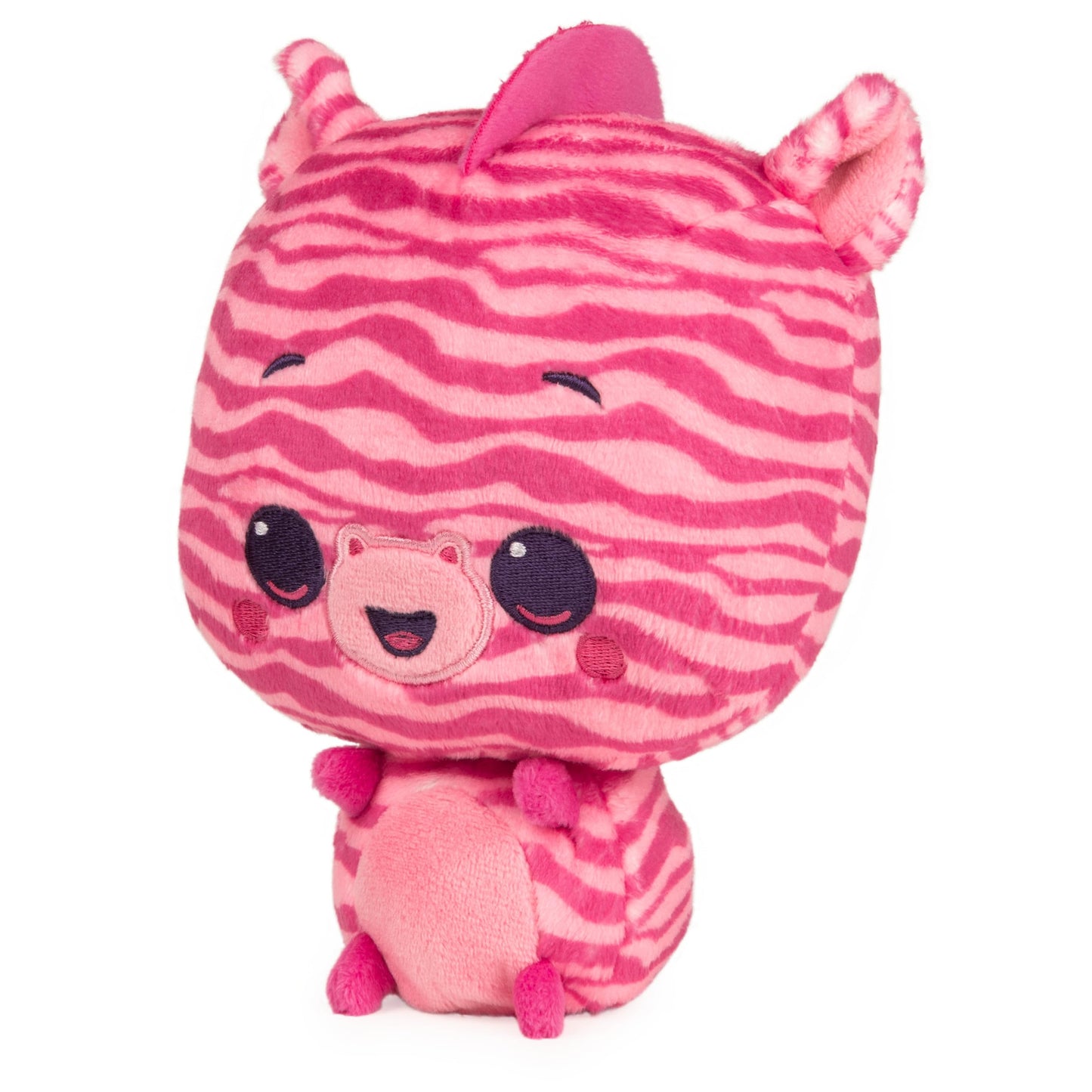 GUND Drops, Sammy Stripes, Expressive Premium Stuffed Animal Soft Plush Pet, Pink Zebra, 6”