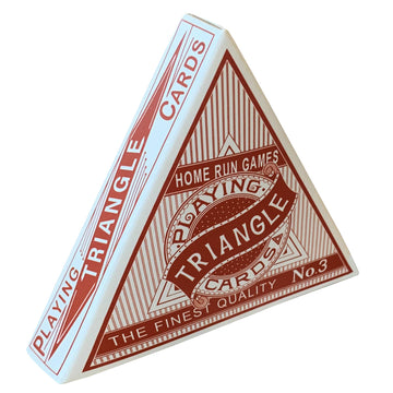 Home Run Games Triangle Playing Cards, Red