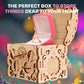 ESC WELT Secret Treasure Box 3D Wooden Puzzle - 3-In-1 Game, Gift Box for Money, Vouchers & Cards - Teenagers & Adults