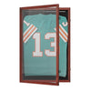 Flash Furniture Jersey Display Case, 24x36, Mahogany