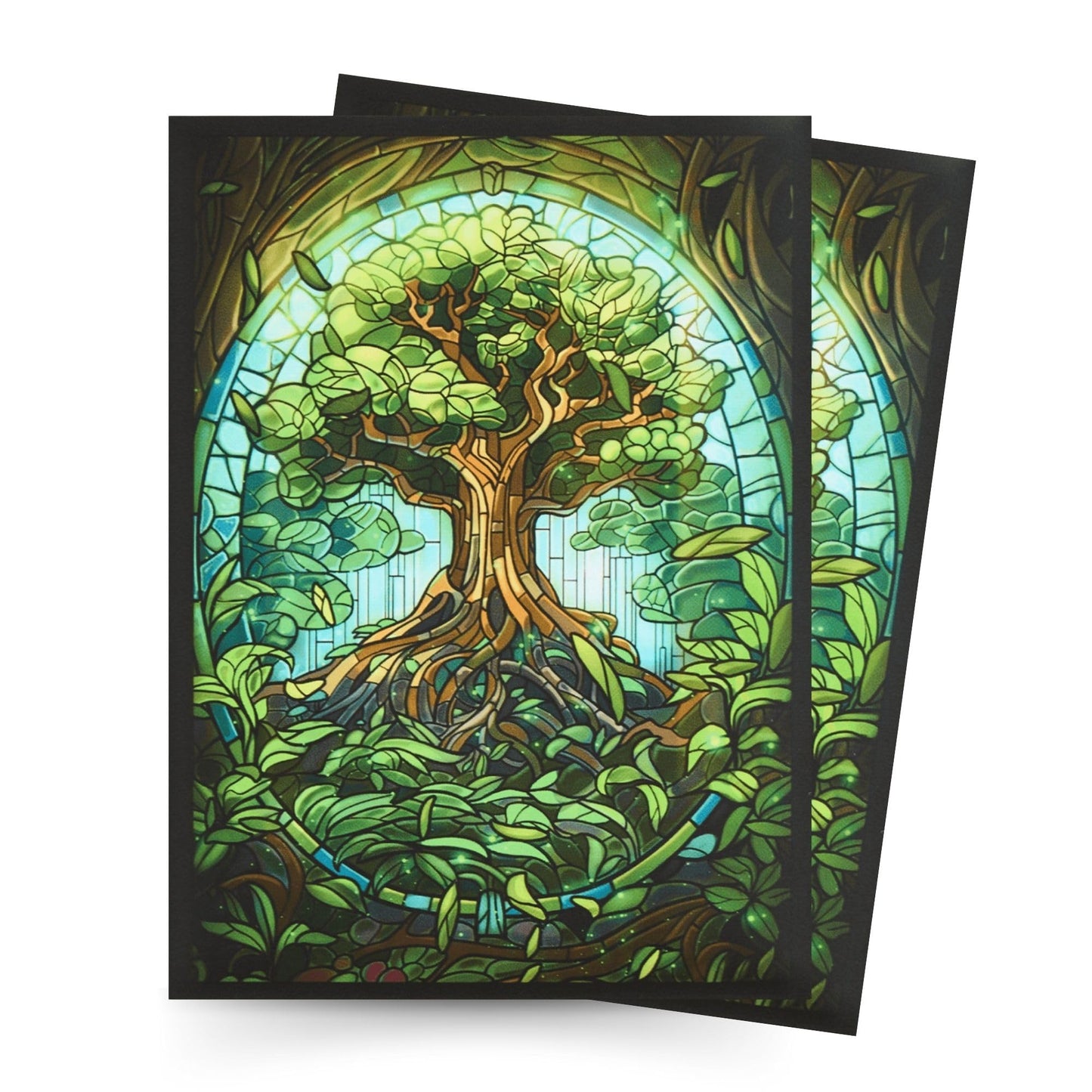 Arcane Fortress MTG Card Sleeves - 100 Count | Ultra-Durable Matte Art Card Sleeves for Intense Shuffling | Premium Fit for Magic: The Gathering Cards