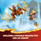 LEGO NINJAGO Tournament Temple City Building Toy for Teen Boys & Girls, Ages 14+, Great for Dragons Rising Fans Who Enjoy Model Building Sets and