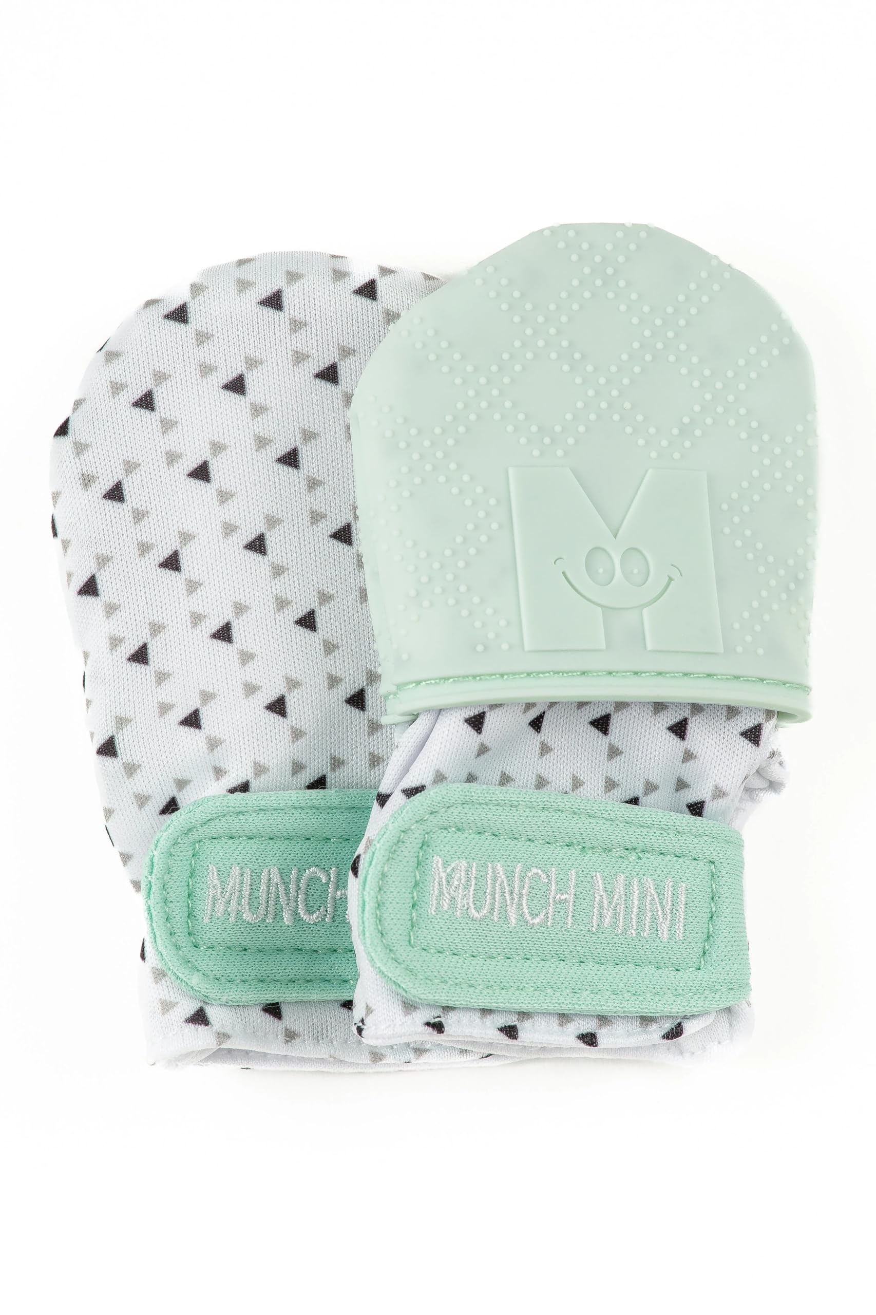 Mint Triangle Teether Combo by Malarkey Kids