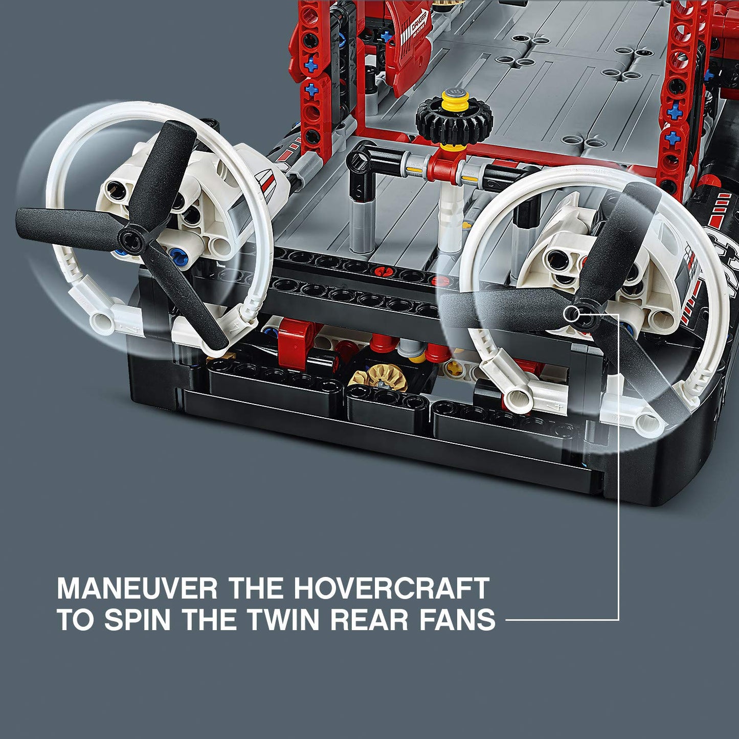 LEGO Technic Hovercraft 42076 Building Kit (1020 Pieces)