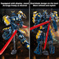 HIGH GODO Samurai Mech Warrior Building Set, Double Swords Armor Robot Openable Cockpits Model Kit, Ideas City Justice Hero Soldier Ninja Gift