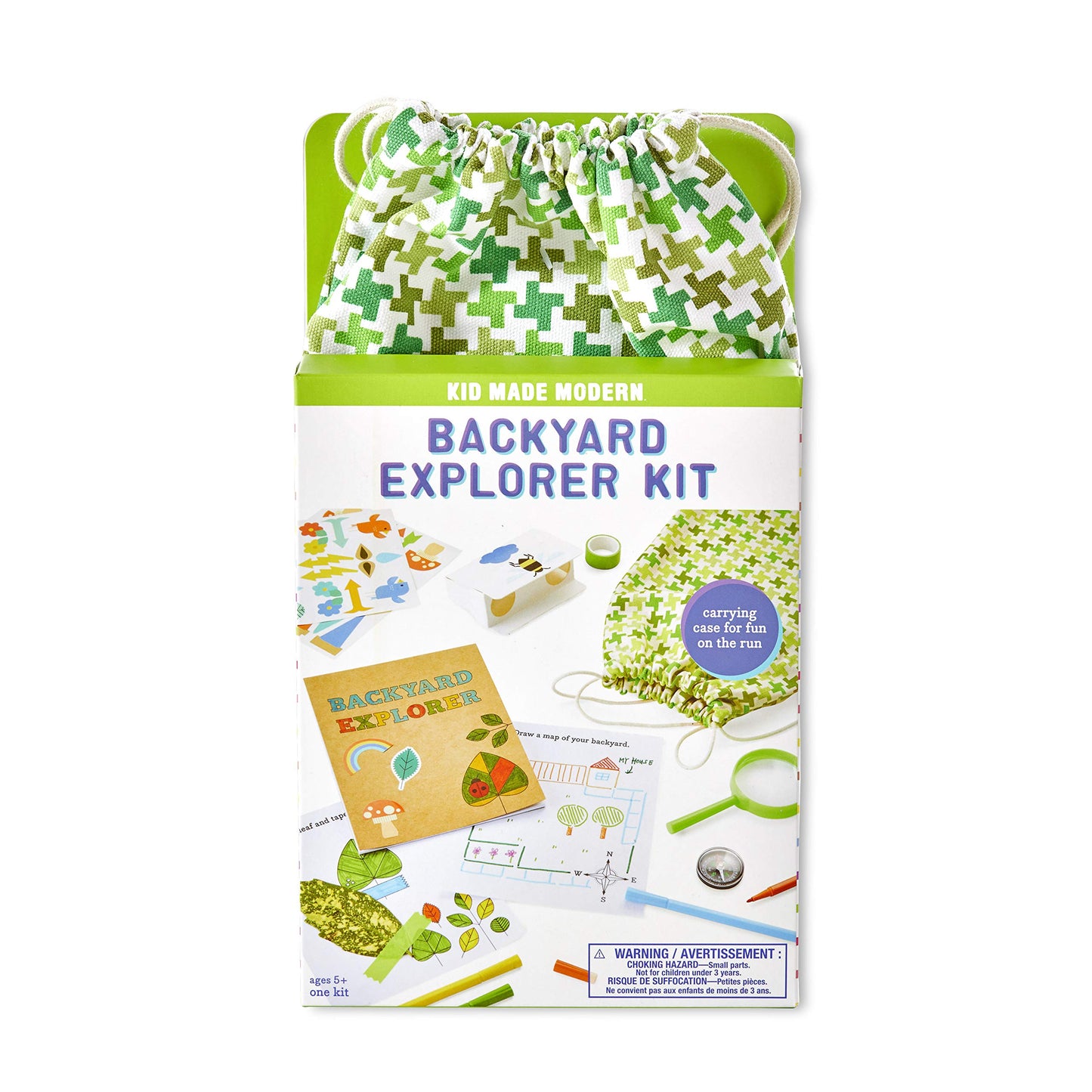 Kid Made Modern Exploring Nature with Children Backyard Explorer Kit - Outdoor Activities for Kids, Ages 6 and Up