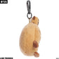 Aurora Lovable BT21 SHOOKY Clip-On Stuffed Doll - Collectible Fun - Delightful Cuteness - Brown 4 Inches