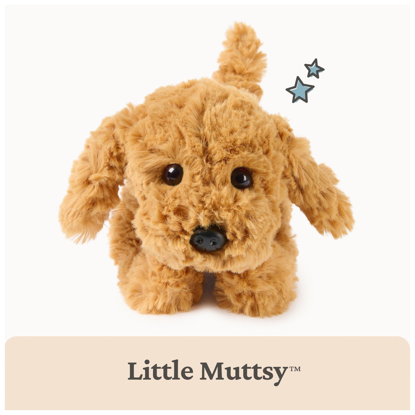 GUND Forever Friends Littles Muttsy 7-Inch Puppy Plush Toy, Ages 1+