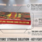 UniKeep WWE WrestleMania Themed Collectible Card Storage Binder - Comes With 20 Card Pages (Tartan)