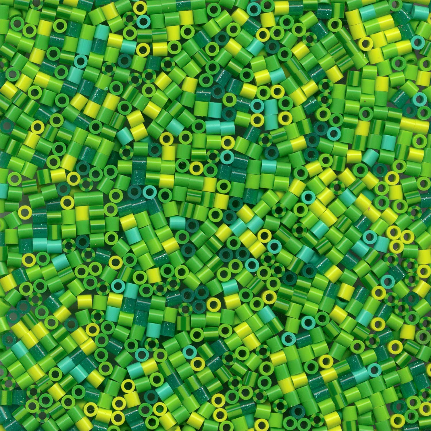 Perler Beads Fuse Beads for Crafts, 1000pcs, Jewel Green