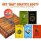 Get That Pirate's Booty Card Game, Fun 2-6 Player Family-Friendly Card Game for Adults, Teens, & Kids a Fun Pirate Themed Game and Good Stocking