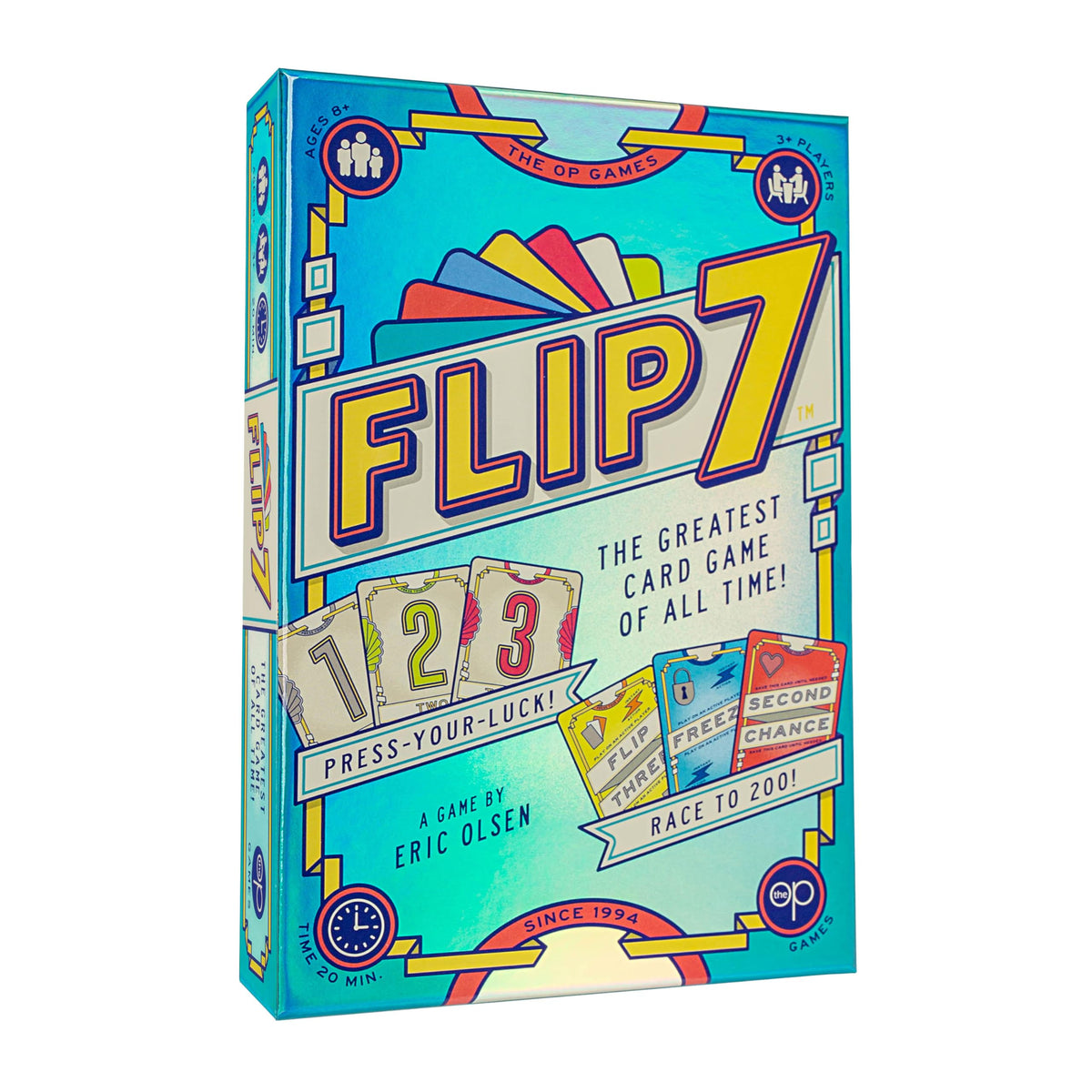 Flip 7, The Ultimate Blend of Press Your Luck and Strategy, Fast-Paced Addictive Card Game, Quick to Learn and Easy to Teach, Perfect for Game Nights