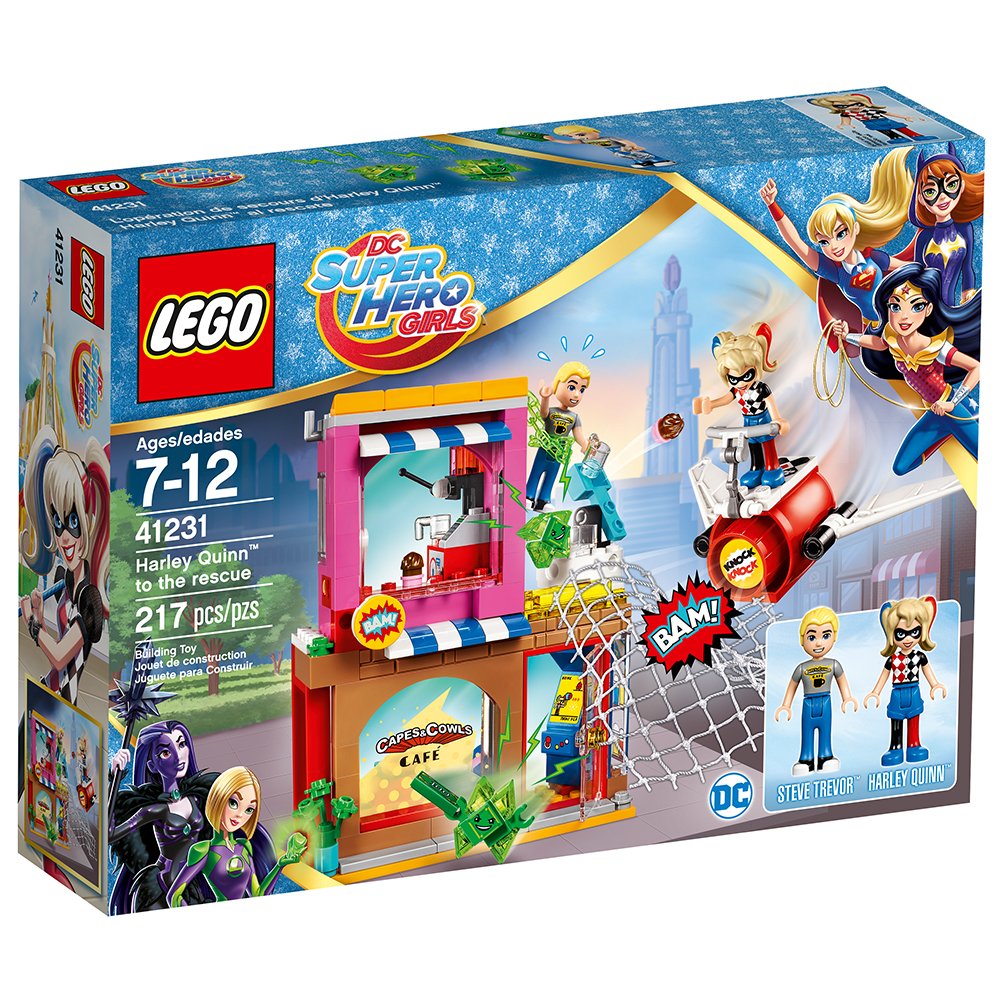 LEGO DC Super Heroes Girls Harley Quinn to The Rescue 41231 DC Collectible